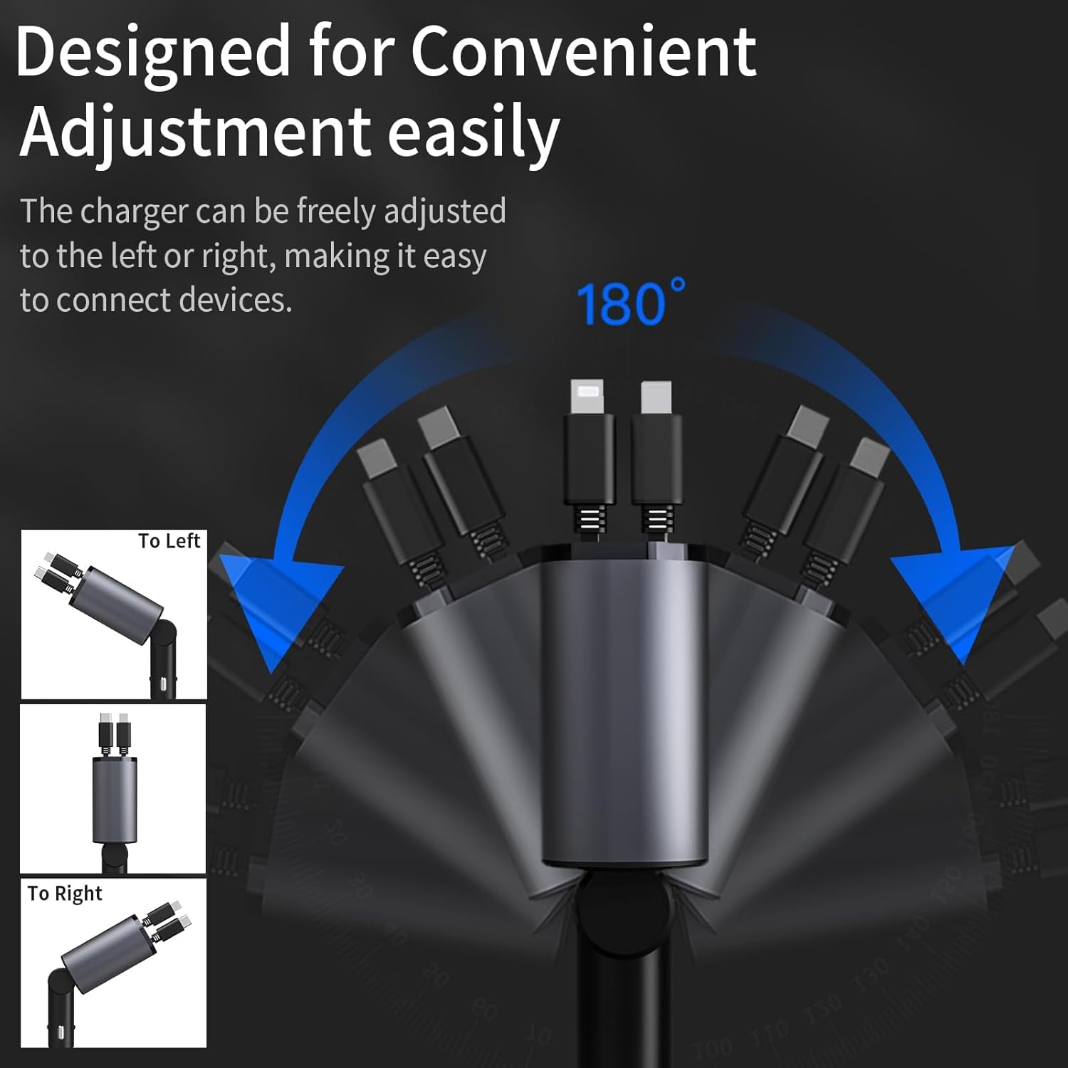 AutoSwift  Retractable Charger