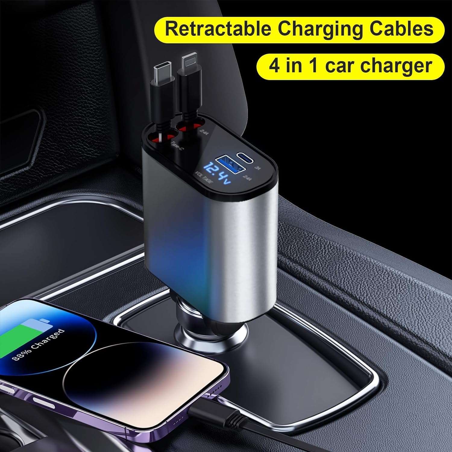 AutoSwift  Retractable Charger