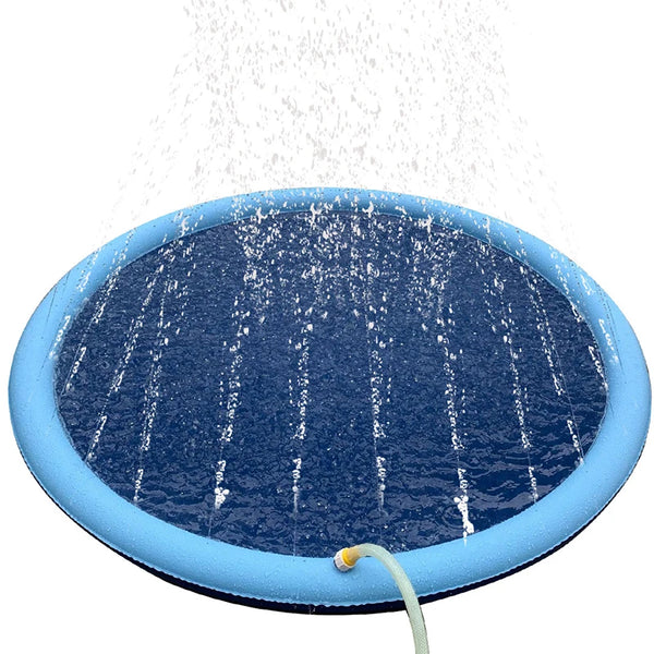 Smmer Dog Toy Splash Sprinkler Pad