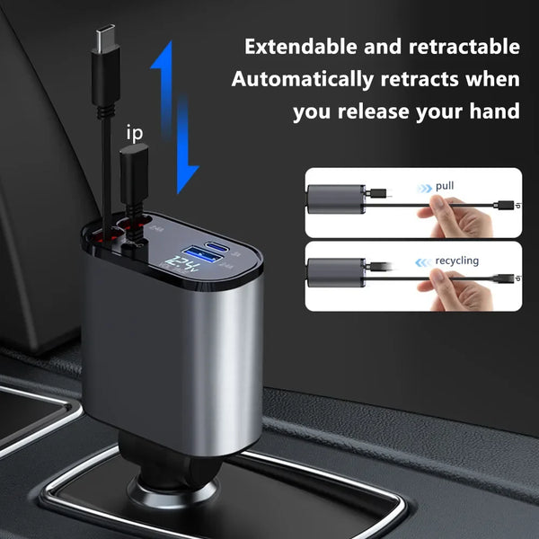 Auto Swift  Retractable Charger