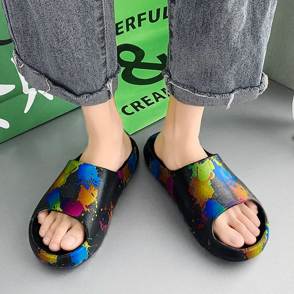 Summer Beach Sandals Fish Mouth Slippers