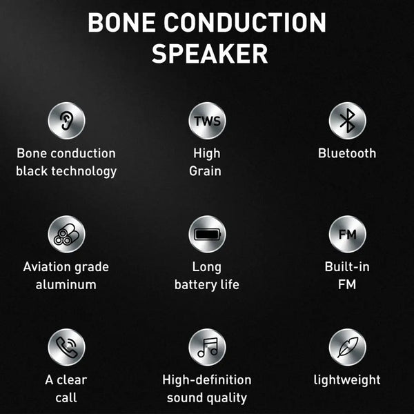 Bone Conduction Bluetooth Speaker