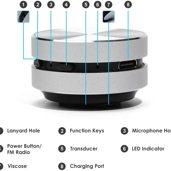 Bone Conduction Bluetooth Speaker