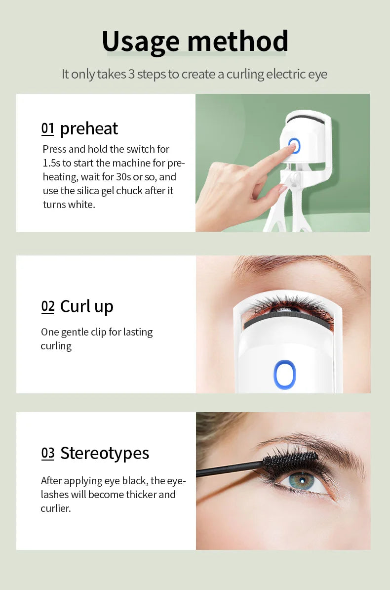 Electric Eyelash Curler USB Charging