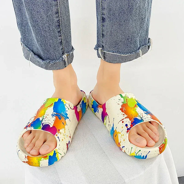 Summer Beach Sandals Fish Mouth Slippers